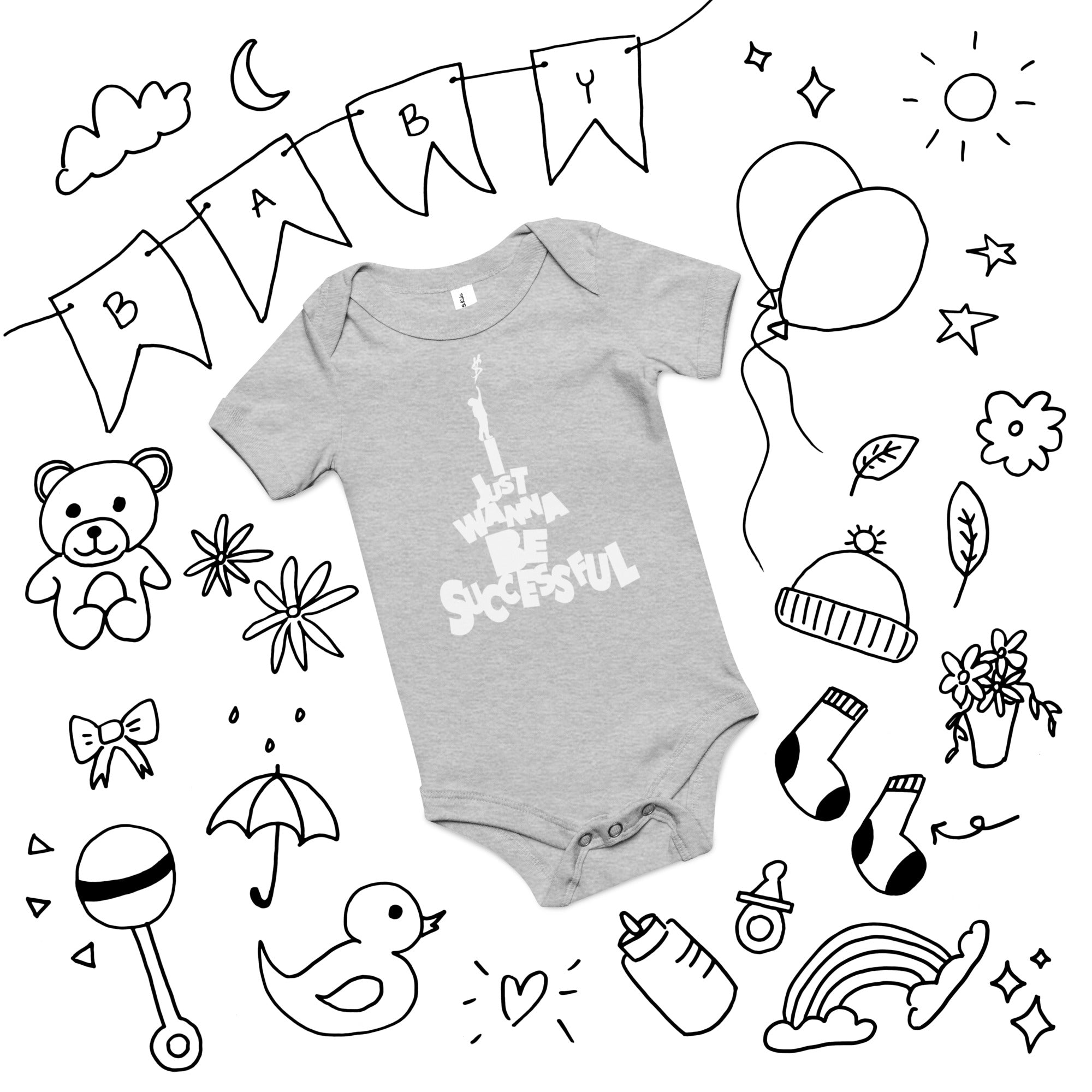 IJWBS Baby short sleeve one piece