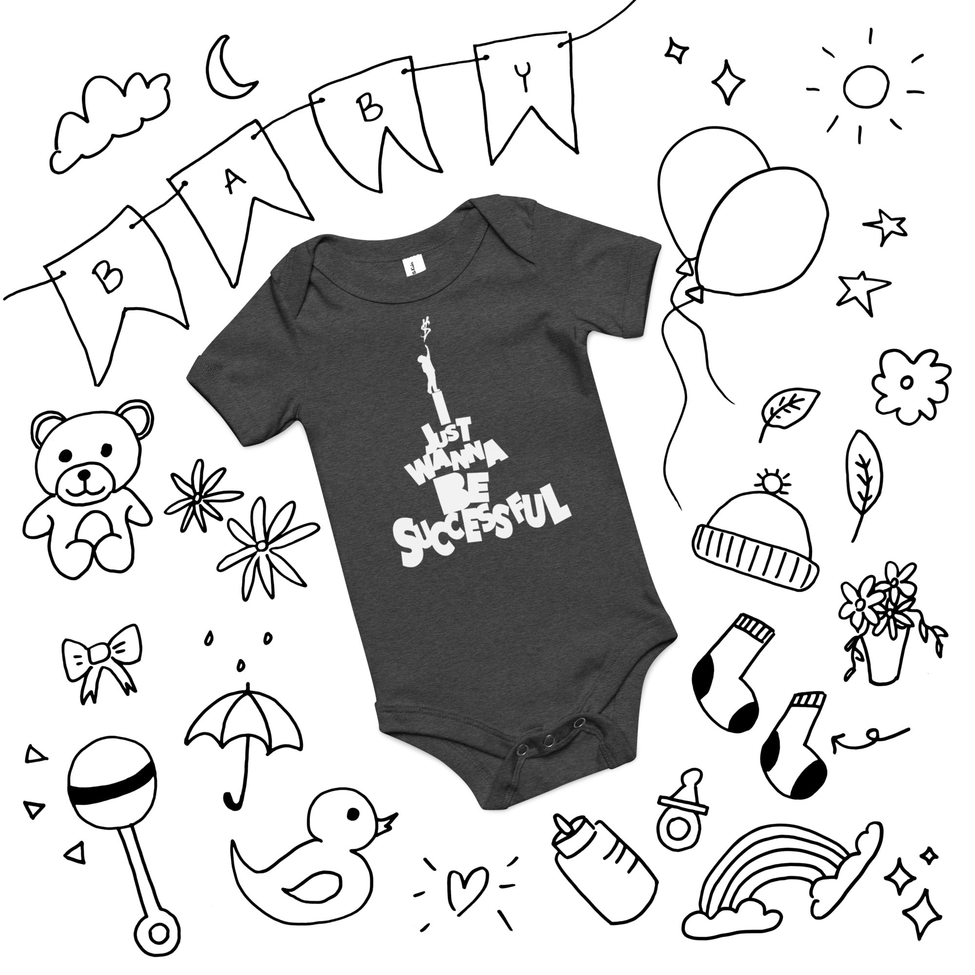 IJWBS Baby short sleeve one piece