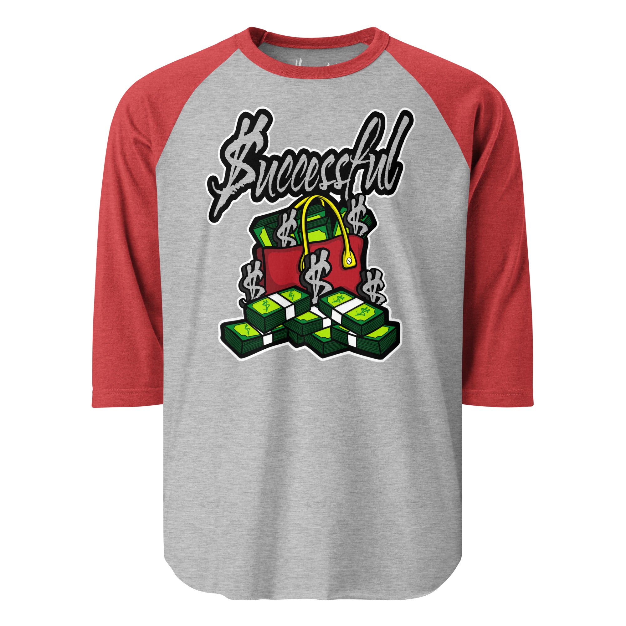 3/4 sleeve raglan shirt